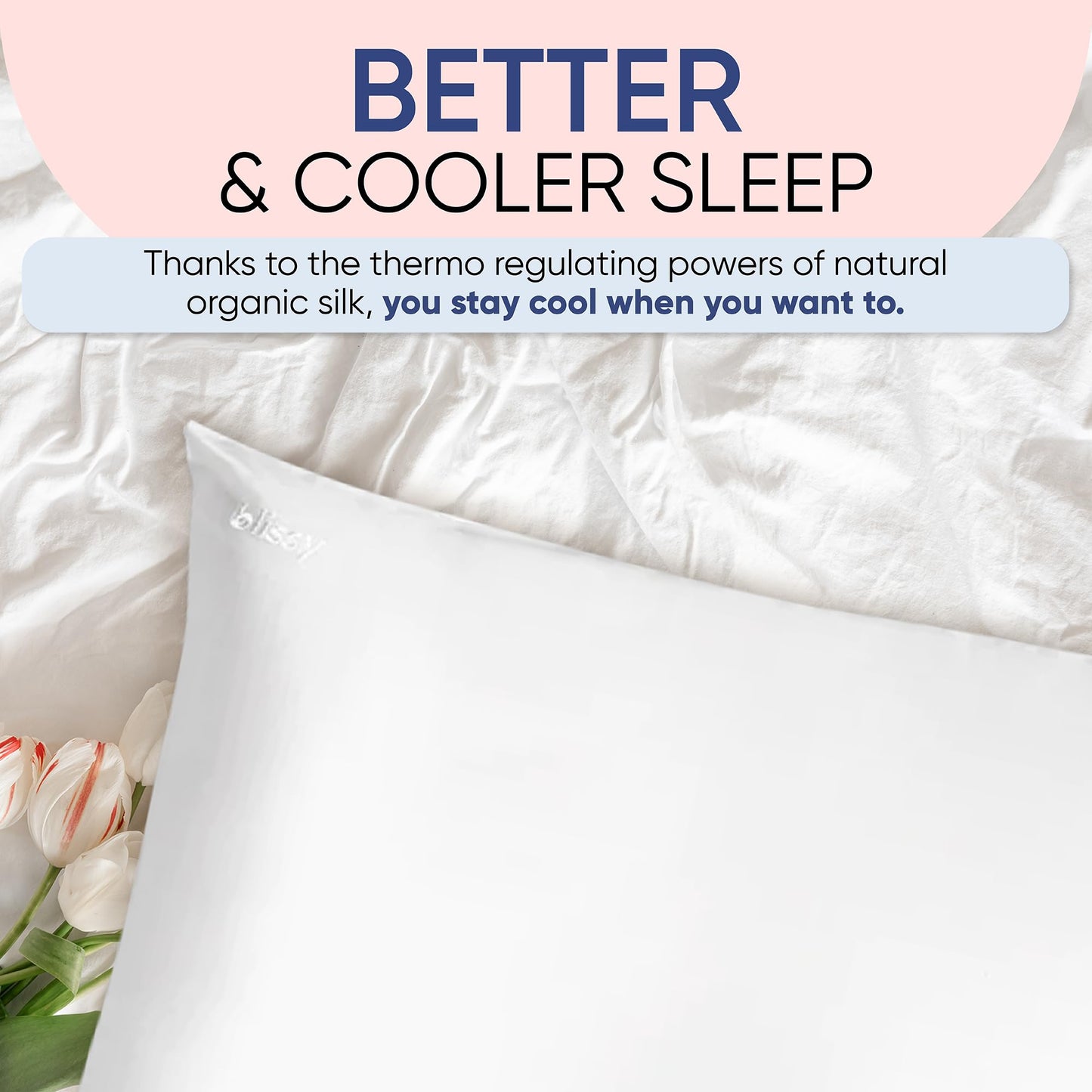 Blissy Silk Pillowcase