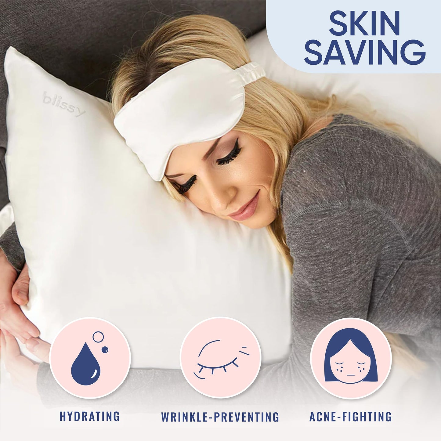 Blissy Silk Pillowcase
